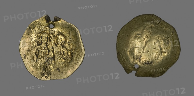 Hyperpyron (Coin) of John II Comnenus, AD 1118/1143, Byzantine, Greece, Gold, Diam. 2.7 cm, 3.52 g