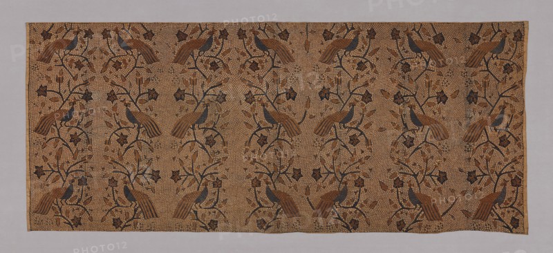 Sarong (Part of Sarong), 19th century, Indonesia, Java, Java, Batik, 252.7 x 106.3 cm (99 1/2 x 41 7/8 in.)