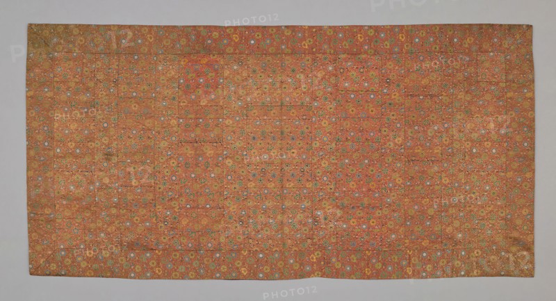Kesa, Edo period (1615–1868), late 18th century, Japan, 110.8 x 221.9 cm (43 5/8 x 87 3/8 in.)