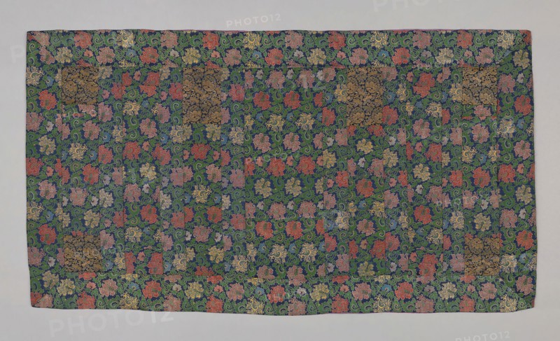 Kesa, Meiji period (1868–1912), 1870/80, Japan, Silk, 108.3 x 195.9 cm (42 5/8 x 77 1/8 in.)