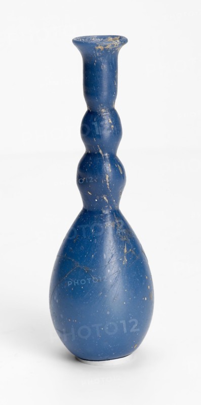 Bottle, 1st/2nd century AD, Roman, Roman Empire, Glass, blown technique, 12.5 × 4.1 × 4.1 cm (4 7/8 × 1 5/8 × 1 5/8 in.)