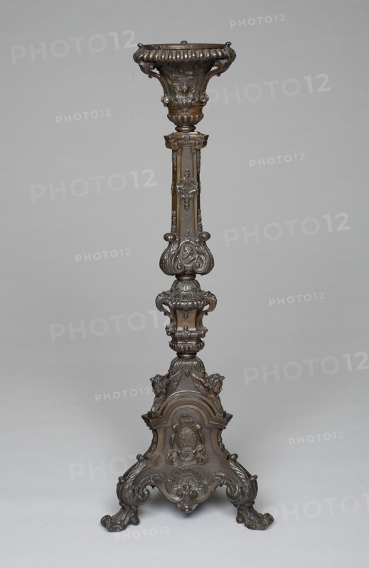 Pascal Candlestick, 1731, Paris, France, Paris, Bronze, 118.8 cm (46 3/4 in.)