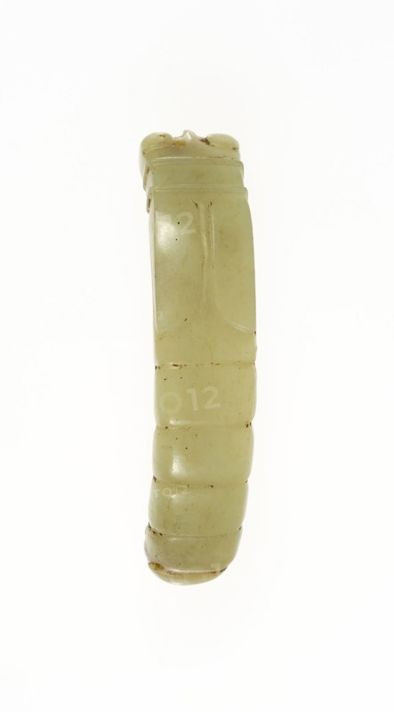 Composite insect pendant, Shang period, 13th–11th century B.C., China, Jade, 6.03 × 2.54 × .95 cm (2 3/8 × 1× 3/8 in.)
