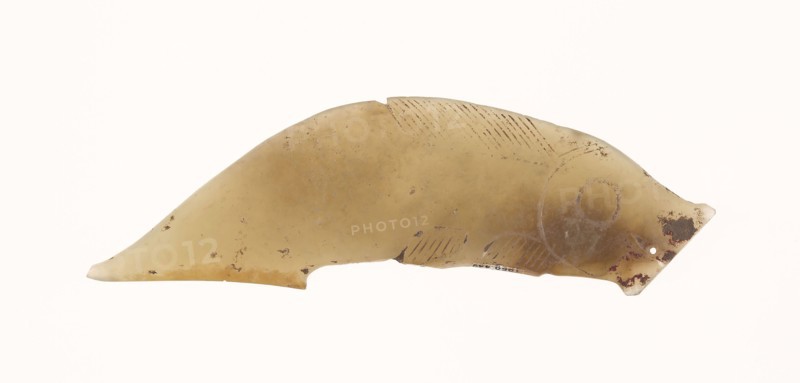 Fish Pendant, Shang or Western Zhou period, 13th/10th century B.C., China, Jade, 3 1/8 × 7/8 × 3/16 in.