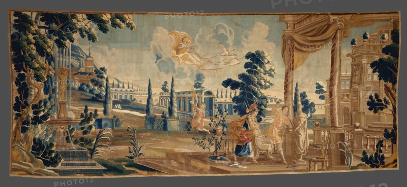 Pygmalion, from Stories from Ovid, c. 1675, After a design probably by Daniel Janssens (1636–1682), Woven at the Wauters workshop, Flanders, Antwerp, Antwerp, Wool and silk, slit and double interlocking tapestry weave, 500.3 × 210.8 cm (196 7/8 × 83 in.)