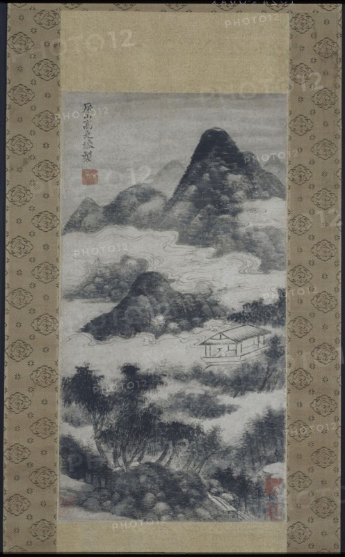 Scholar in Landscape, Yuan dynasty (1280–1368), 14th century or later, After Gao Kegong, 1248-1310, or later, Chinese, China, Hanging scroll, ink on paper, 22 1/4 × 11 3/4 in.