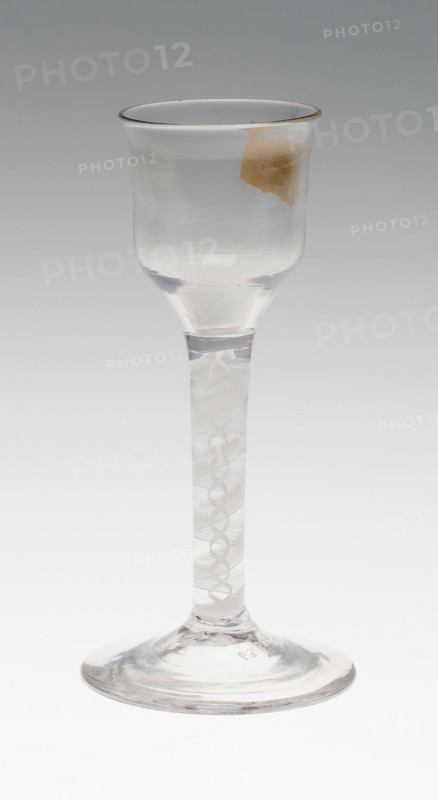 Wine Glass, c. 1760, England, Glass, H. 14.3 cm (5 5/8 in.)