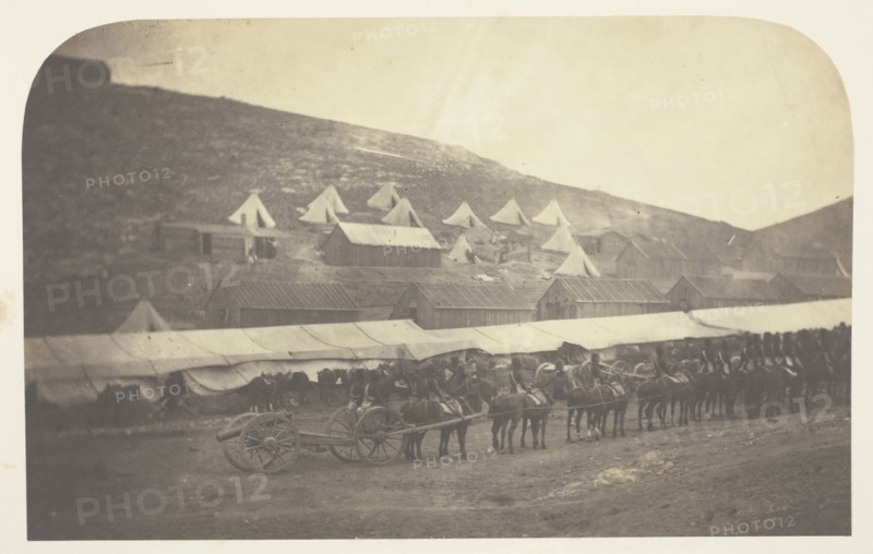 Untitled, 1855, Roger Fenton, English, 1819–1869, England, Salted paper print, plate 28 from the album "Photographs Taken in the Crimea" (1856), 12.9 × 20.6 cm (image/paper), 42.5 × 58.9 cm (mount)