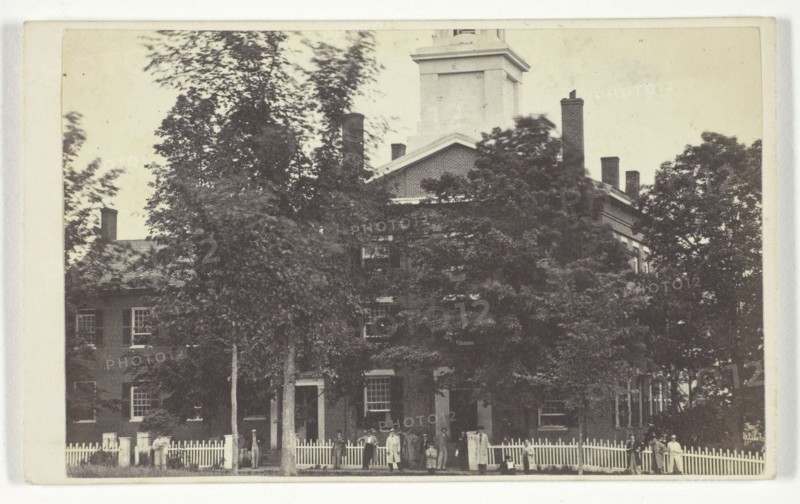 Untitled (Lebanon, N.H.), n.d., Billings & Hough, American, 19th century, United States, Albumen print, 6 x 9.2 cm (image), 6.2 x 10 cm (card)