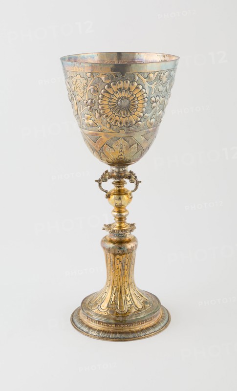 Standing Cup, 1607, Marked AB, London, England, London, Silver gilt, H. 31.8 cm (12 1/2 in.)