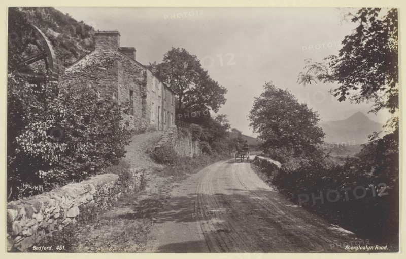Aberglaslyn Road, 1860/94, Francis Bedford, English, 1816–1894, England, Albumen print, 12.6 × 20 cm (image/paper)