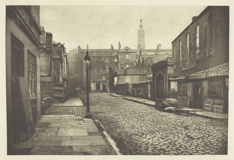 Low Green Street, 1868, Thomas Annan, Scottish, 1829–1887, Scotland, Photogravure, plate 35 from the book "The Old Closes & Streets of Glasgow" (1900), 16.3 x 24 cm (image), 27.7 x 38 cm (paper)
