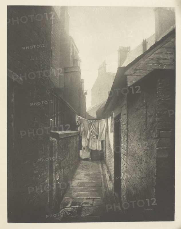 Close No. 11 Bridgegate, 1897, James Craig Annan, Scottish, 1864-1946, Scotland, Photogravure, plate 43 from the book "The Old Closes & Streets of Glasgow" (1900), 22.1 x 17.1 cm (image), 37.8 x 27.3 cm (paper)