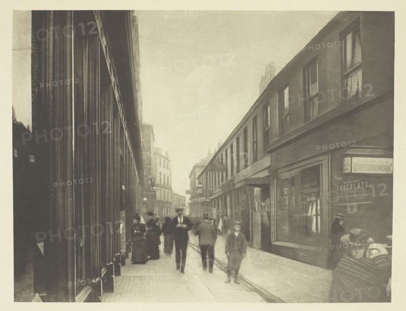 Nelson Street, City, 1899, James Craig Annan, Scottish, 1864-1946, Scotland, Photogravure, plate 46 from the book "The Old Closes & Streets of Glasgow" (1900), 17.1 x 22.2 cm (image), 27.4 x 37.9 cm (paper)