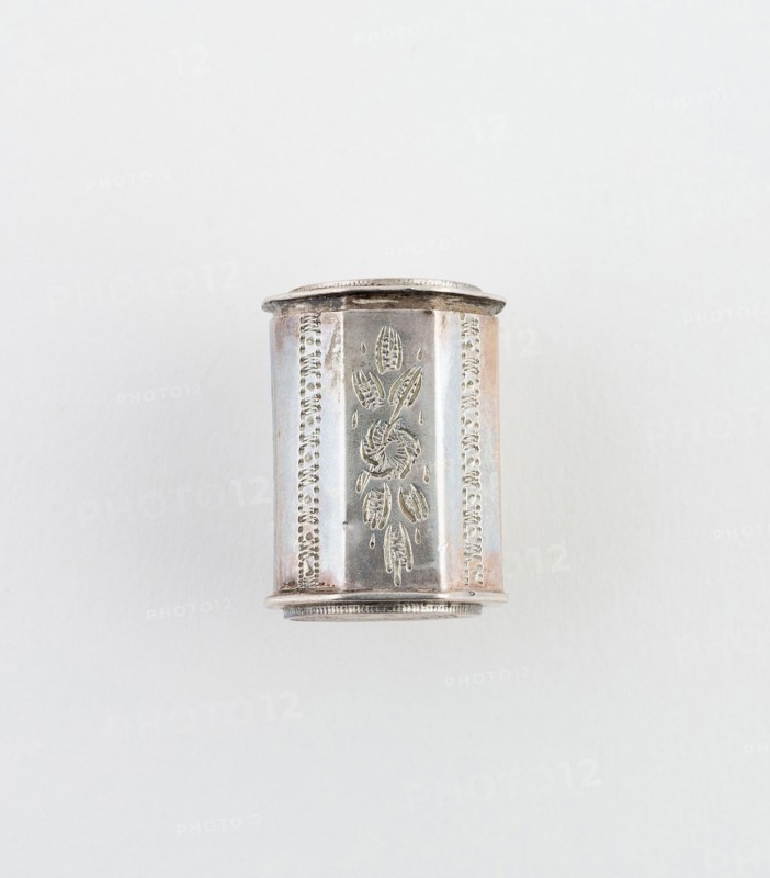 Coin Container, c. 1876/77, Netherlands, Netherlands, Silver, H. 2 cm (3/4 in.)