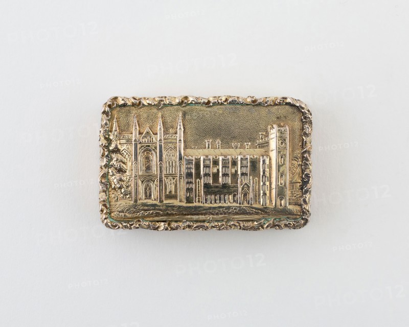 Vinaigrette, 1836/37, Taylor and Perry, Birmingham, England, Birmingham, Silver and silver gilt, 4.5 × 3.2 cm (1 3/4 × 1 1/4 in.)