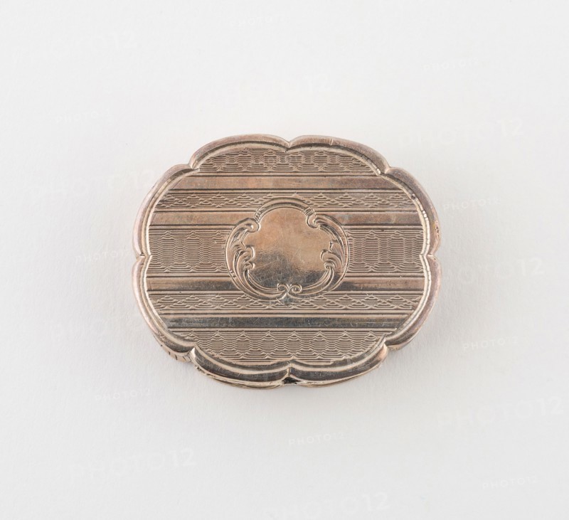 Vinaigrette, c. 1856/57, Edward Smith, Birmingham, England, Birmingham, Silver, 3.8 × 3.2 cm (1 1/2 × 1 1/4 in.)