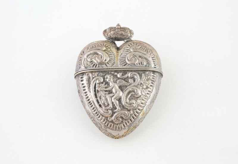 Sponge Box, c. 1830, Denmark, Denmark, Silver, H. 5.7 cm (2 1/4 in.)