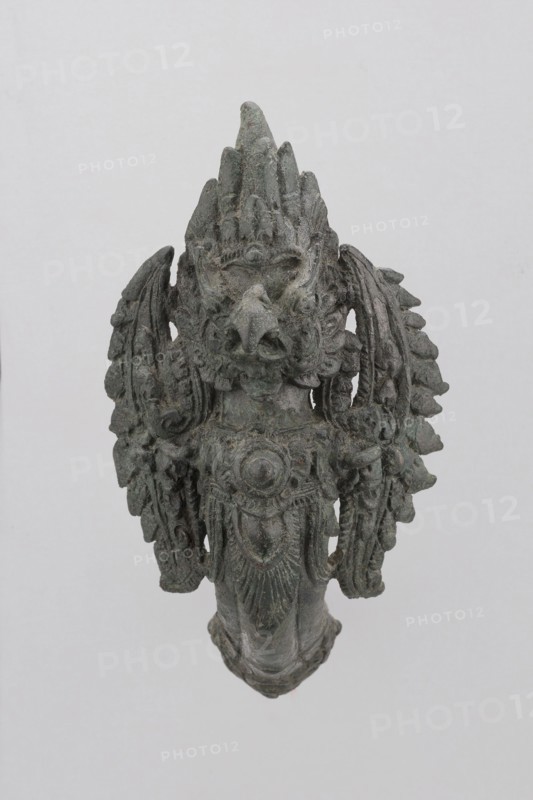 Garuda Finial, Angkor period, 12th/13th century, Cambodia, Cambodia, Bronze, 20.6 × 11 × 16 cm (8 1/8 × 4 3/8 × 6 1/4 in.)