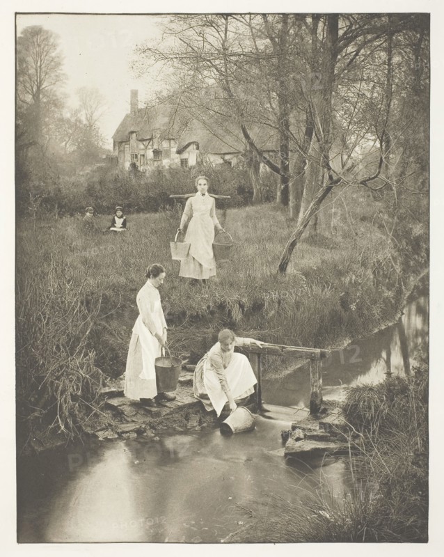 At Shottery Brook, 1892, James Leon Williams (American, 1852–1920), published by Charles Scribner’s Sons (American, founded 19th century), United States, Photogravure, a loose plate from the book "The Homes and Haunts of Shakespeare