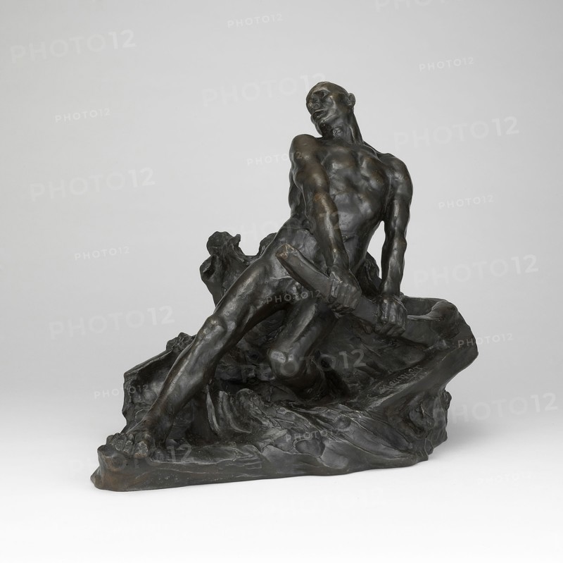Shipwrecked, c. 1890, Constantin Emile Meunier, Belgian, 1831-1905, Belgium, Bronze, 35.6 × 43.8 × 31.1 cm (14 × 17 1/4 × 12 1/4 in.)