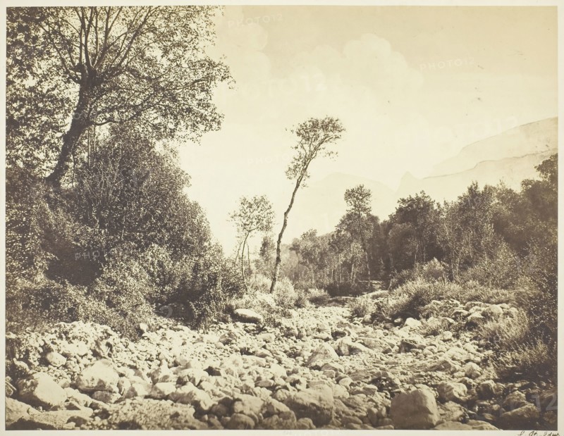 Voreppe (Dauphine), c. 1855, Édouard Baldus, French, born Germany, 1813–1889, France, Albumen print, 33.6 × 43.7 cm (image/paper), 47.5 × 62.3 cm (mount)
