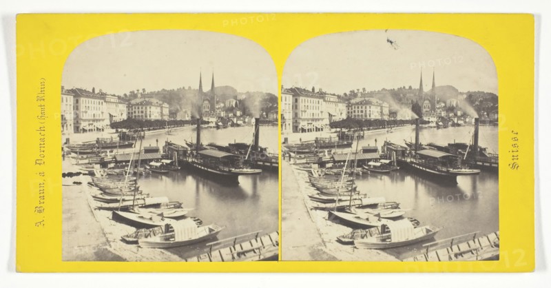 Untitled, 1850/77, A. Braun, French, 1811–1877, France, Albumen print, stereo, from the series "Suisse