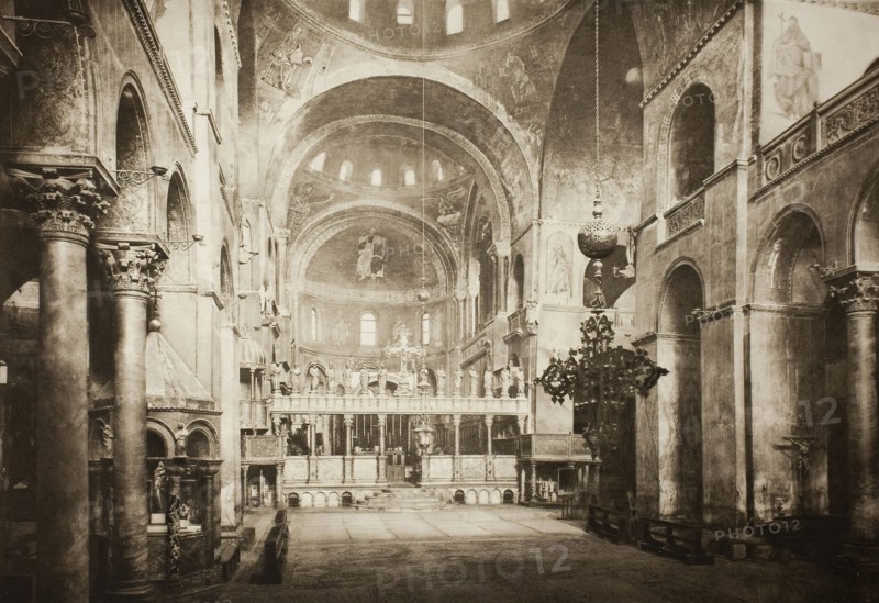 Untitled (II 57), c. 1890, edited by Ferdinando Ongania, Italian, 1842–1911, Italy, Photogravure, No. II 57 from the portfolio "Calli, Canali e Isole della Laguna