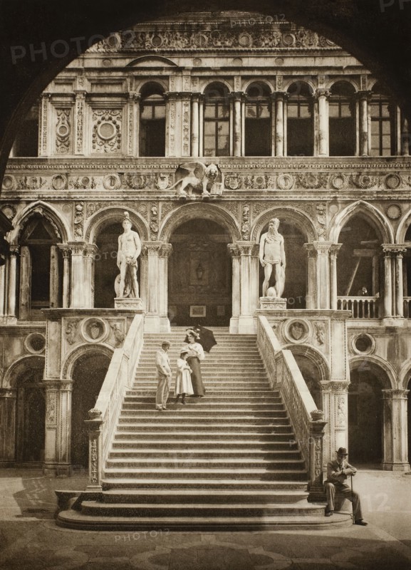 Untitled (II 58), c. 1890, edited by Ferdinando Ongania, Italian, 1842–1911, Italy, Photogravure, No. II 58 from the portfolio "Calli, Canali e Isole della Laguna