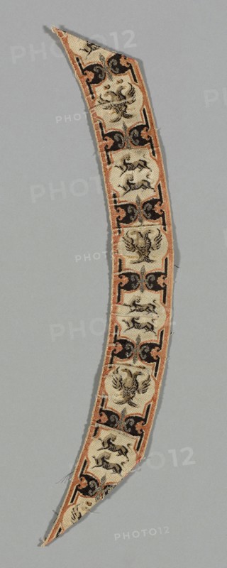 Uncut Yardage (Ribbon), 18th century, Qing dynasty (1644–1911), China, Silk, plain weave, painted