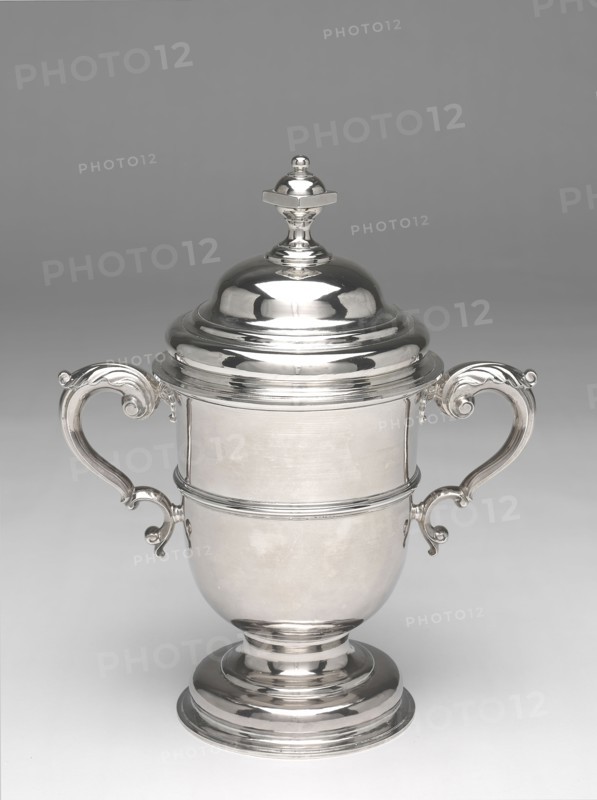 Covered Cup, 1764/75, Myer Myers, American, 1723–1795, New York, New York City, Silver, 35.6 × 29.2 × 17.8 cm (14 × 11 1/2 × 7 in.)