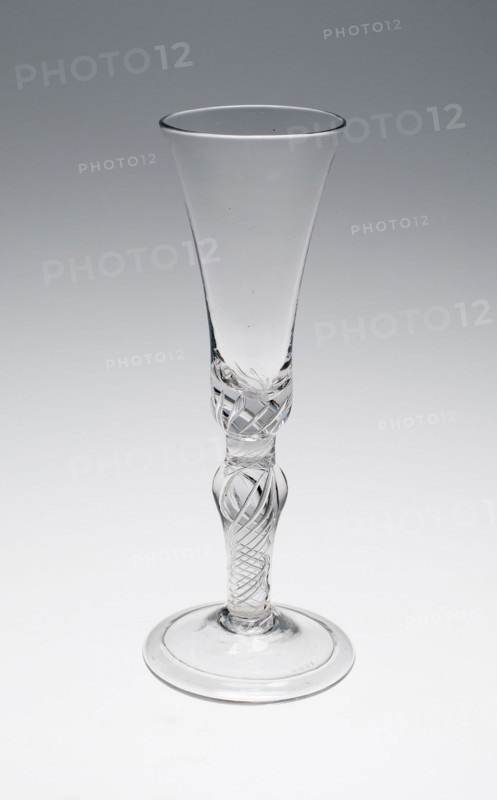 Wine Glass, c. 1750, England, Glass, H. 20.2 cm (7 15/16 in.)