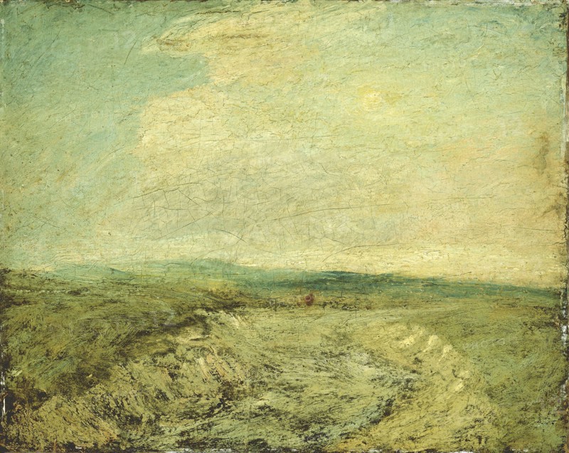 The Essex Canal, c. 1896, Albert Pinkham Ryder, American, 1847–1917, United States, Oil on canvas mounted on board, 41.3 × 52.1 cm (16 1/4 × 20 1/2 in.)