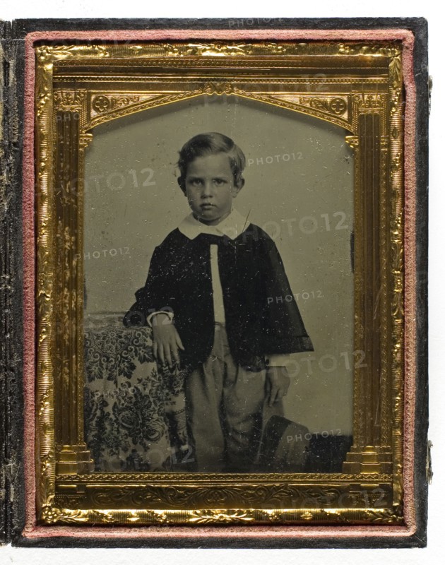 Untitled, 1857/60, B & G Moses, American, active 1850s–1860s, United States, Ambrotype, 10.8 x 8.3 cm (plate), 11.8 x 9.2 x 1.5 cm (case)