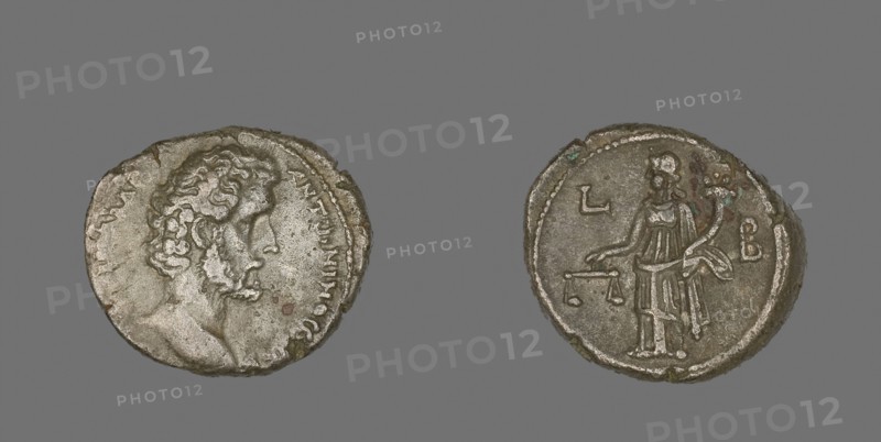 Coin Portraying Emperor Antoninus Pius, AD 139, Roman, minted in Alexandria, Egypt, Egypt, Billon, Diam. 2.6 cm, 12.71 g