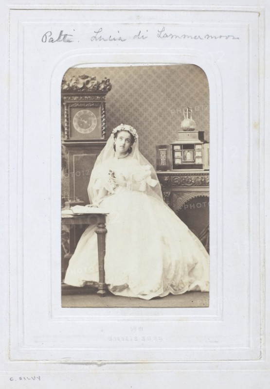 Adelina Patti Traviata, 1860–69, Camille-Léon-Louis Silvy, French, 1834-1910, France, Albumen print, 8.5 × 5.7 cm (image/paper), 9.4 × 6.4 cm (mount)