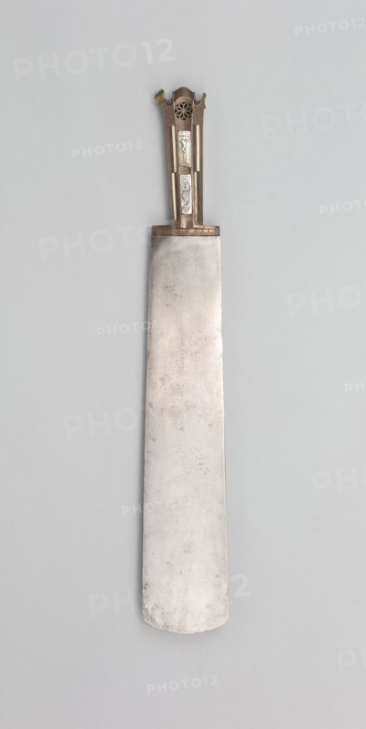 Presentoire, 19th century (?) in the German style of c. 1500, European, possibly Austrian, Austria, Steel, brass, mother-of-pearl, and horn