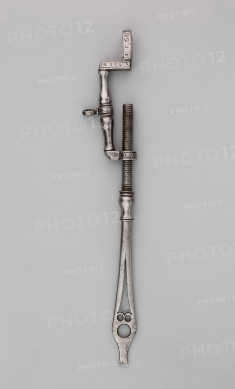 Wheel-Lock Spanner Combined with Screwdriver and Spring Clamp, 1567, German, Germany, Steel, L. 22 cm (8 5/8 in.)