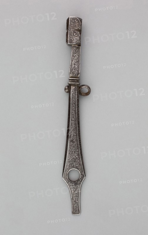 Combined Wheel-Lock Spanner and Turnscrew, second half of 16th century, German, Saxony, Saxony, Iron, L. 21.6 cm (8 1/2 in.)