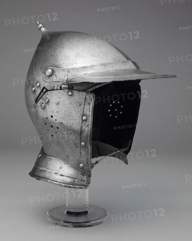 Burgonet, c. 1560, German, Nuremberg, Nuremberg, Steel, H. 24.9 cm (9 7/8 in.)