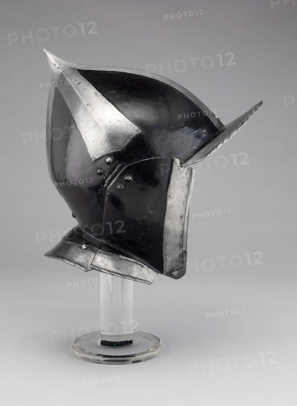 Burgonet, c. 1560, Southern German, probably Nurembeerg, Southern Germany, Steel, H. 23.9 cm (9 3/8 in.)