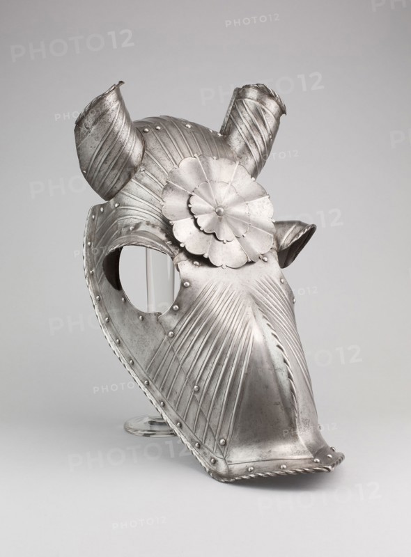 Shaffron, c. 1520, Southern German, Southern Germany, Steel