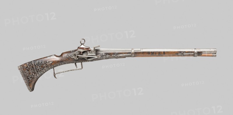Miquelet Carbine, 1680/1700, Spanish, Ripoll, Spain, Steel, iron, walnut, L. 86 cm (33 7/8 in.)