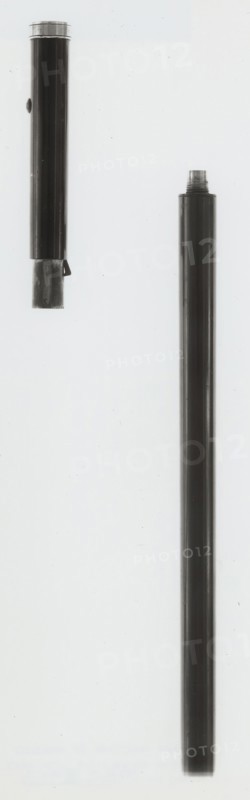Breech-Loading Rim-Fire Rifle in Form of a Walking Stick, 1858, American, New York, New York, Steel, brass, and iron, L. 89.9 cm (35 3/8 in.)