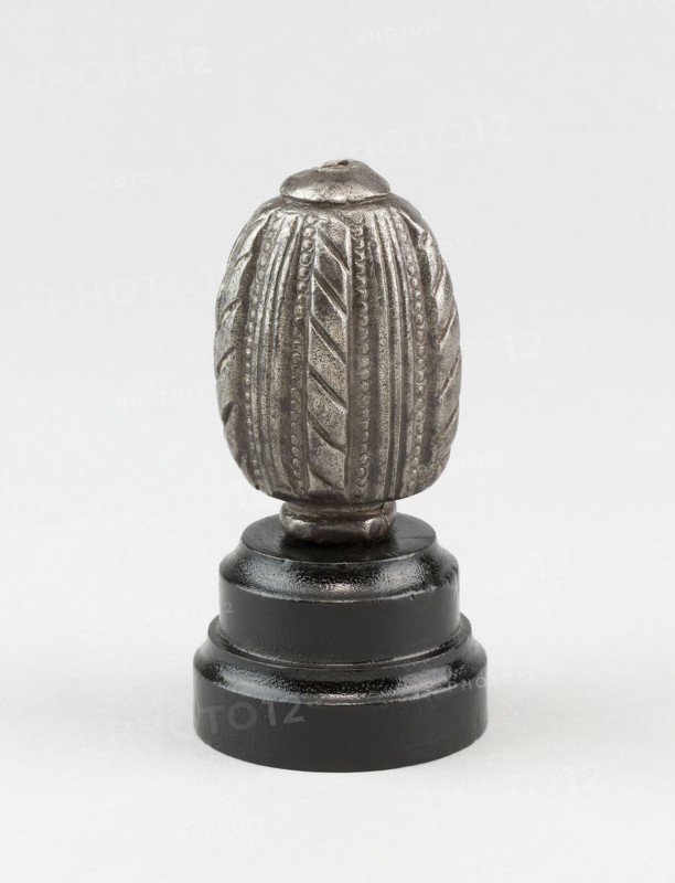 Sword Pommel, early 17th century, European, Europe, Iron, Overall
