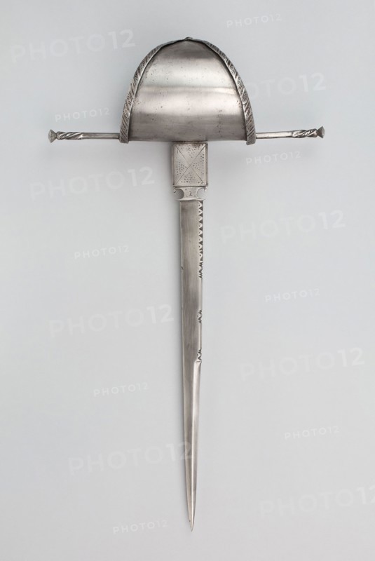 Parrying Dagger, late 17th century, Spanish, Spain, Steel and wood, L. 52 cm (20 1/2 in.)