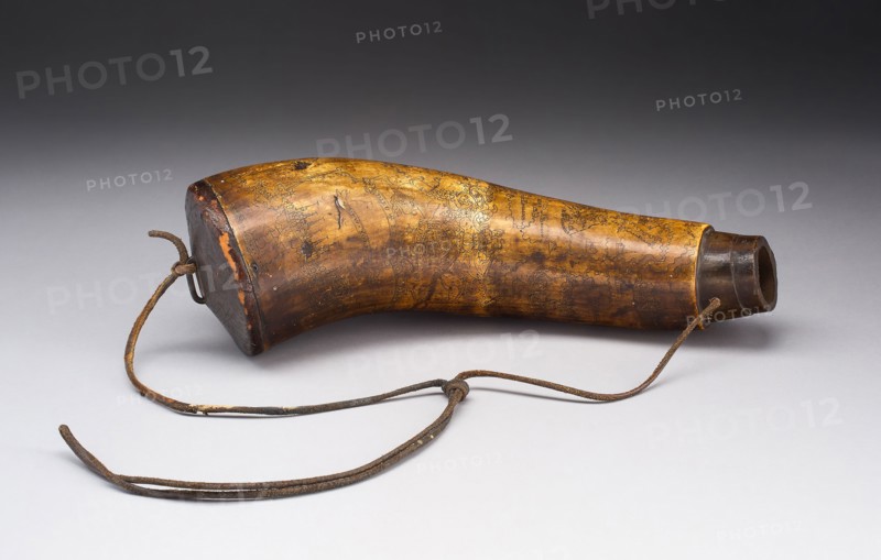 Powder Horn, c. 1775, American, 18th century, United States, Horn, H.: 27 cm (10 5/8 in.)