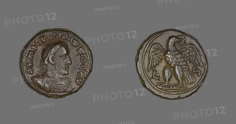 Coin Portraying Emperor Philip I, AD 244/249, Roman, minted in Alexandria, Egypt, Roman Empire, Billon, Diam. 2.4 cm, 14.70 g