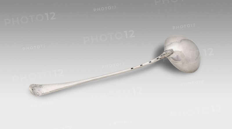 Ladle, 1757/67, William Hollingshead, American, active 1754–1785, Philadelphia, Philadelphia, Silver, 5.4 × 37.8 × 8.3 cm (2 1/8 × 14 7/8 × 3 5/16 in.)