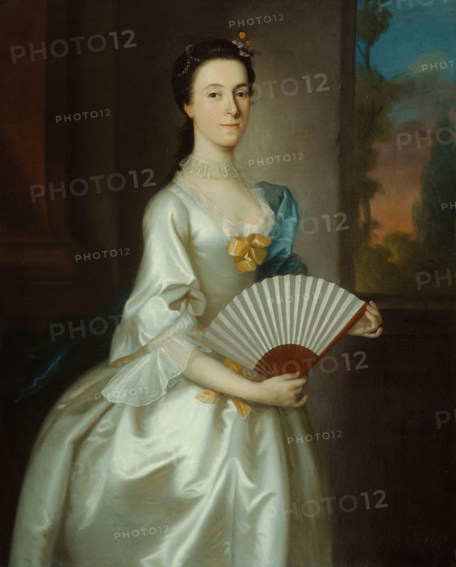 Abigail Chesebrough (Mrs. Alexander Grant), 1754, Joseph Blackburn, American, born England, active 1752, c.1778, United States, Oil on canvas, 127.6 × 101.5 cm (50 × 40 in.)
